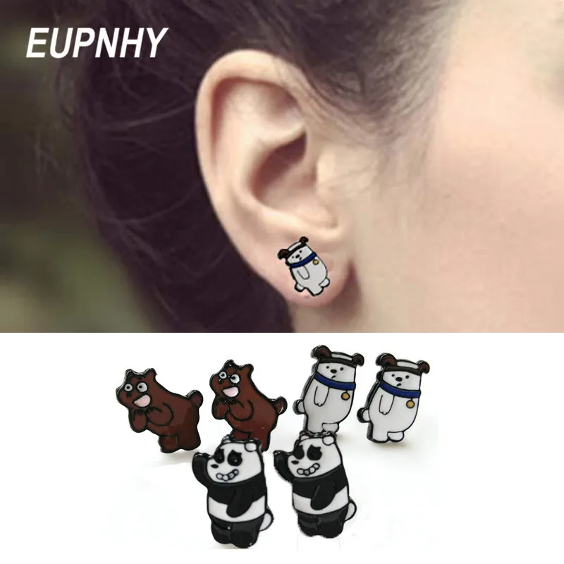 EUPNHY 2Pcs We Bare Bears Prevent Allergy Earring Push Back Piercing Stud Earrings Cartoon Bear Earring Ear Studs for Women
EUPNHY 2Pcs We Bare Bears Prevent Allergy Earring Push Back Piercing Stud Earrings Cartoon Bear Earring Ear Studs for Women