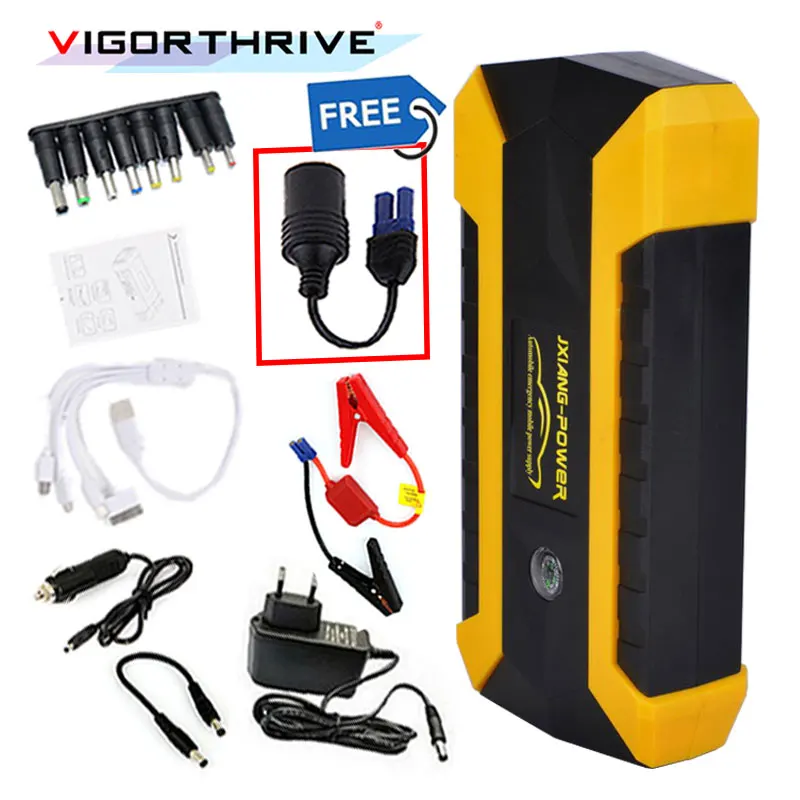 2016 New High Capacity Car Jump Starter Mini Portable Emergency Battery Charger for Petrol Diesel Car Peak Current + SOS
2016 New High Capacity Car Jump Starter Mini Portable Emergency Battery Charger for Petrol Diesel Car Peak Current + SOS