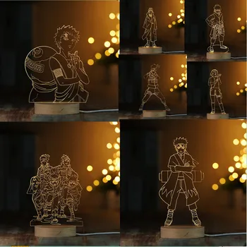 NARUTO Series 3D Stereo Lamp Naruto Sasuke Haruno Sakura Night light With LED Light Action Figure Toy Creative Gifts P622
NARUTO Series 3D Stereo Lamp Naruto Sasuke Haruno Sakura Night light With LED Light Action Figure Toy Creative Gifts P622