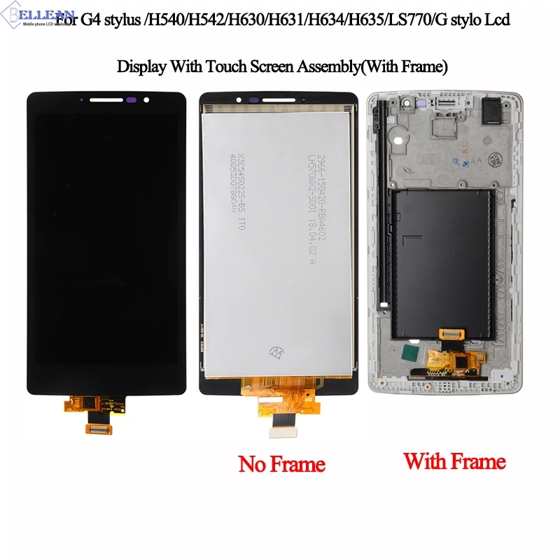 

Catteny For LG G4 Stylus LCD For LG H635 Lcd With Touch Screen Digitizer Assembly H542 H540 LS770 Lcd Screen With Frame+Tools