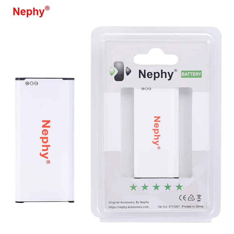 Nephy Original EB-BG800BBC EB-BG800BBE Battery For Samsung galaxy S5 mini G800 G800H G800F S5mini Mobile Cell Phone accumulator
Nephy Original EB-BG800BBC EB-BG800BBE Battery For Samsung galaxy S5 mini G800 G800H G800F S5mini Mobile Cell Phone accumulator