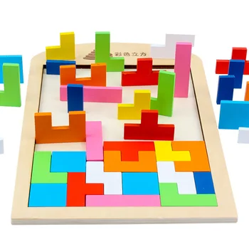 Kids Baby Wooden Puzzles Toy Tangram Brain Teaser Jigsaw Board Toys Tetris Game Children Imagination Intellectual Educational
Kids Baby Wooden Puzzles Toy Tangram Brain Teaser Jigsaw Board Toys Tetris Game Children Imagination Intellectual Educational