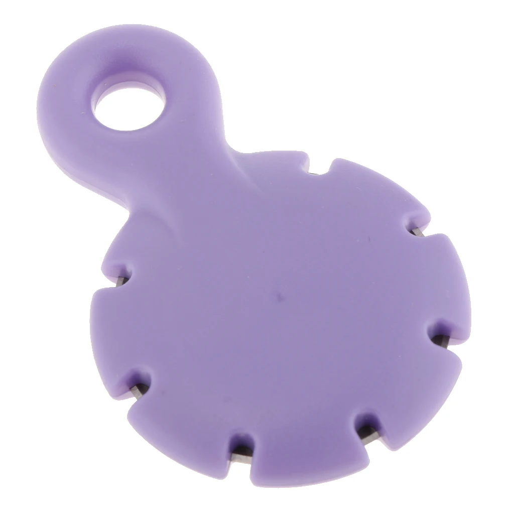 Thread Cutter Pendant - Plastic Purple Case - Great for Travel - Yarn Cutter
Thread Cutter Pendant - Plastic Purple Case - Great for Travel - Yarn Cutter