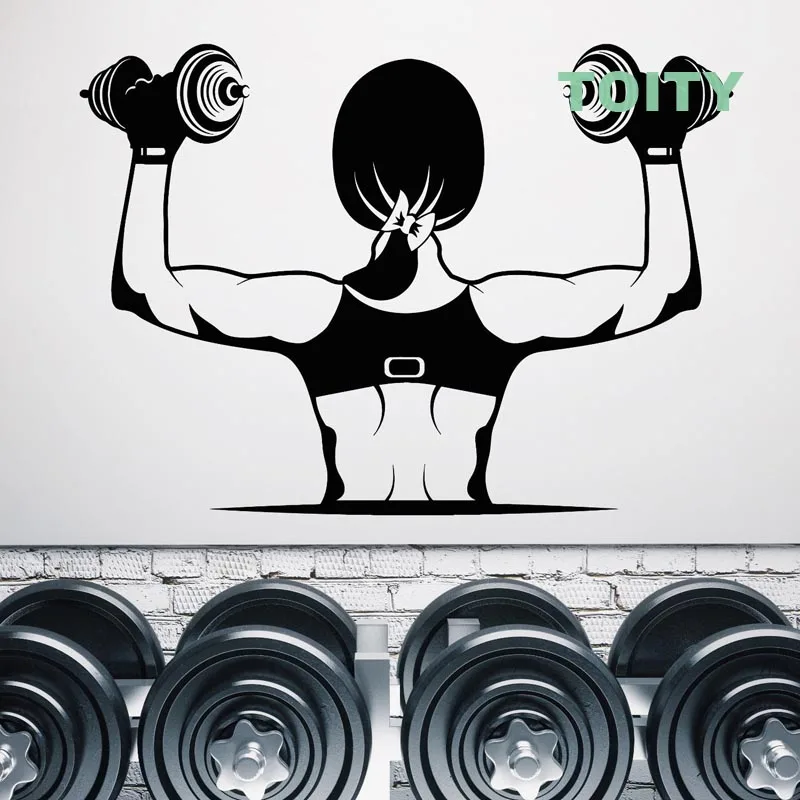 Gym Muscles Girl aa