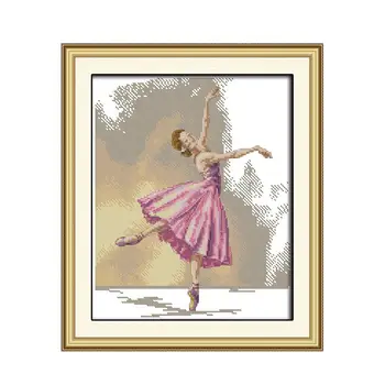 Ballet girl graceful dance 11CT 14CT embroidered cloth needlework cross stitch suite Chinese characteristics wholesale
Ballet girl graceful dance 11CT 14CT embroidered cloth needlework cross stitch suite Chinese characteristics wholesale