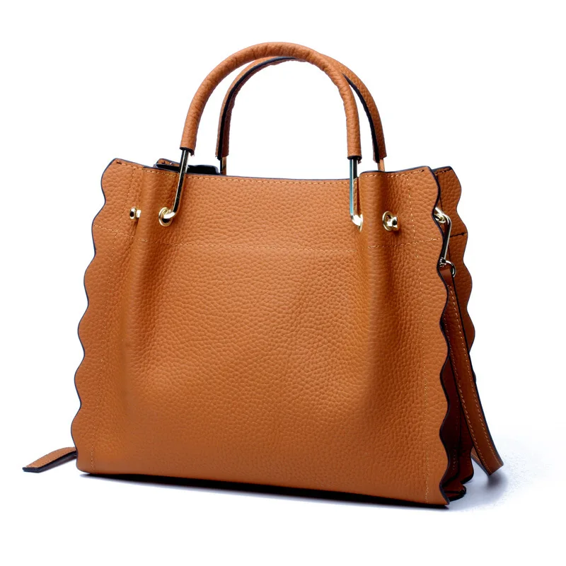 New fashion women's bag of 2019 European and American fashion large capacity cowpitot handbag single shoulder
New fashion women's bag of 2019 European and American fashion large capacity cowpitot handbag single shoulder