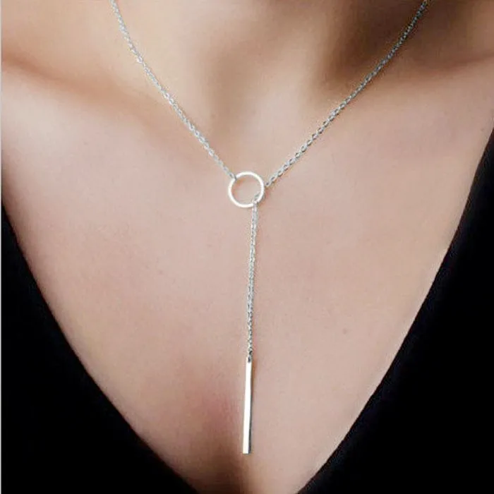 Stylish Wild Necklace Luxury Long Pendant Necklace Elegant Womens Chic Y Shaped Circle Lariat Style SL High Quality LX114 L0326
Stylish Wild Necklace Luxury Long Pendant Necklace Elegant Womens Chic Y Shaped Circle Lariat Style SL High Quality LX114 L0326