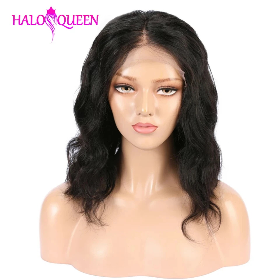 HALOQUEEN Short Lace Front Human Hair Wigs Bob Wig For Black Women Brazilian non Remy Hair Wig Preplucked with baby Wig
HALOQUEEN Short Lace Front Human Hair Wigs Bob Wig For Black Women Brazilian non Remy Hair Wig Preplucked with baby Wig