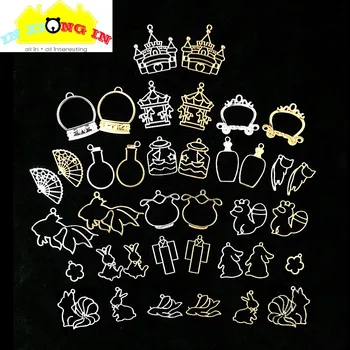 5pcs Fairy Animal Nine-tailed Foxes Little Coati Bezel Fan Pendant Frame DIY UV Resin Craft Gold Silver Rabbit Hollow Charms
5pcs Fairy Animal Nine-tailed Foxes Little Coati Bezel Fan Pendant Frame DIY UV Resin Craft Gold Silver Rabbit Hollow Charms