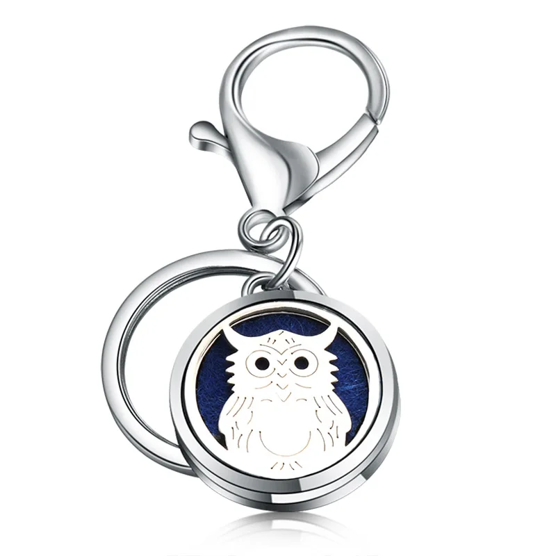 DIY High Quality Owl Perfume Key Chain 361L Stainless Steel Essential Oil Diffuser Perfume Aromatherapy Locket High end Jewelry
DIY High Quality Owl Perfume Key Chain 361L Stainless Steel Essential Oil Diffuser Perfume Aromatherapy Locket High end Jewelry
