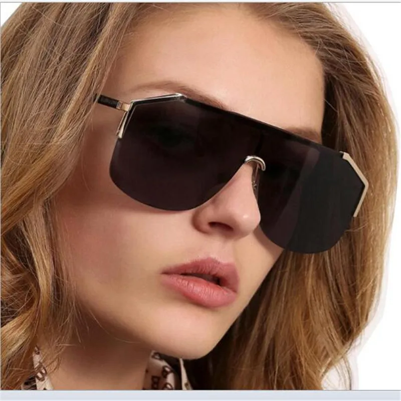 KAPELUS sunglasses Man big face sunglasses overall eye protection sunglasses European new star one-piece sunglasses 0291
KAPELUS sunglasses Man big face sunglasses overall eye protection sunglasses European new star one-piece sunglasses 0291