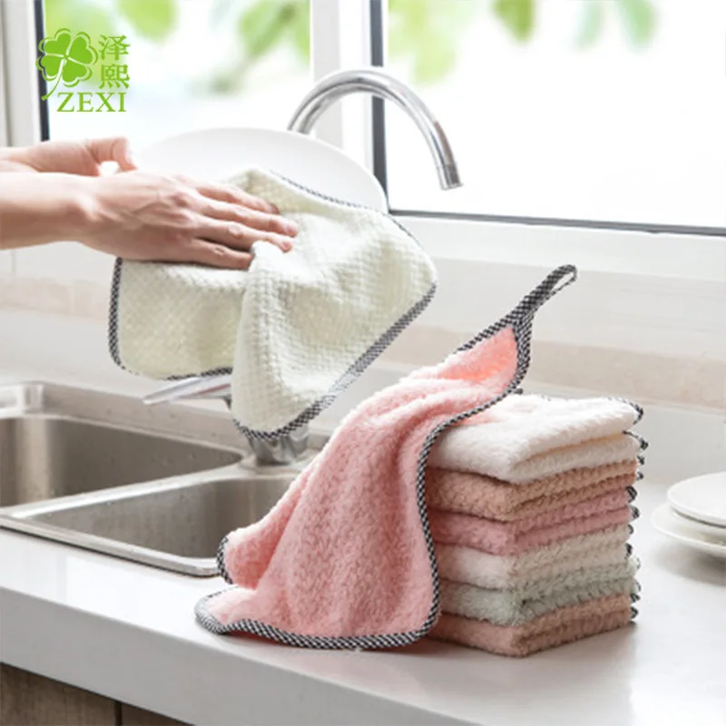 YINUO 2019 Kitchenware Gadgets Hanging Coral Velvet Towel Kitchen Clean NO Hair Water Absorbent Cloth Household Dishcloth
YINUO 2019 Kitchenware Gadgets Hanging Coral Velvet Towel Kitchen Clean NO Hair Water Absorbent Cloth Household Dishcloth