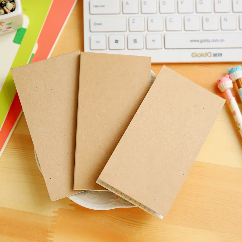 Multifunction cowhide paper memo pad vintage soft copybook can tear this schedule todo notebooks grid plan the Kraft book
Multifunction cowhide paper memo pad vintage soft copybook can tear this schedule todo notebooks grid plan the Kraft book