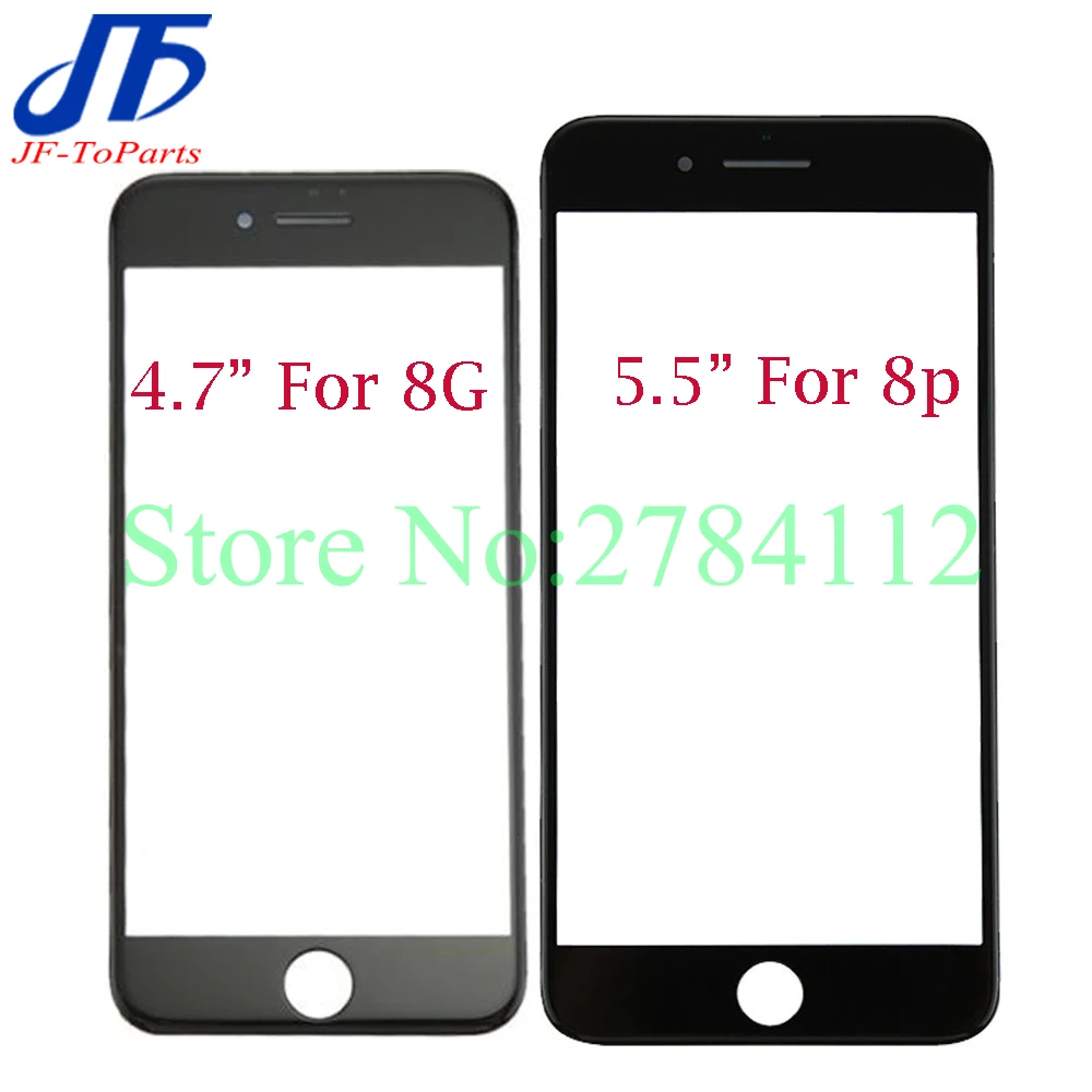 10Pcs touch panel Replacement For iphone 8 8G 4.7 inch / 8 plus 8P 5.5" Front LCD Outer Screen Glass lens white black colour
10Pcs touch panel Replacement For iphone 8 8G 4.7 inch / 8 plus 8P 5.5" Front LCD Outer Screen Glass lens white black colour
