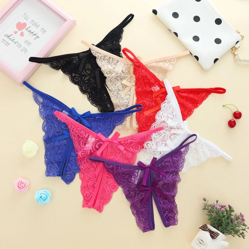 New Arrive Women Sexy Opening Crotch Panties Ladies Flower Lace Female Briefs Thongs Hollow G-string Lingerie Sexy T-back
New Arrive Women Sexy Opening Crotch Panties Ladies Flower Lace Female Briefs Thongs Hollow G-string Lingerie Sexy T-back