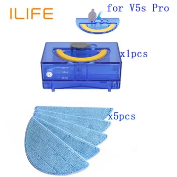 6pcs/set ILIFE Vacuum Cleaner Parts kit 5*mop cloths+1*water tank suitable for V5s Pro replacement part
6pcs/set ILIFE Vacuum Cleaner Parts kit 5*mop cloths+1*water tank suitable for V5s Pro replacement part