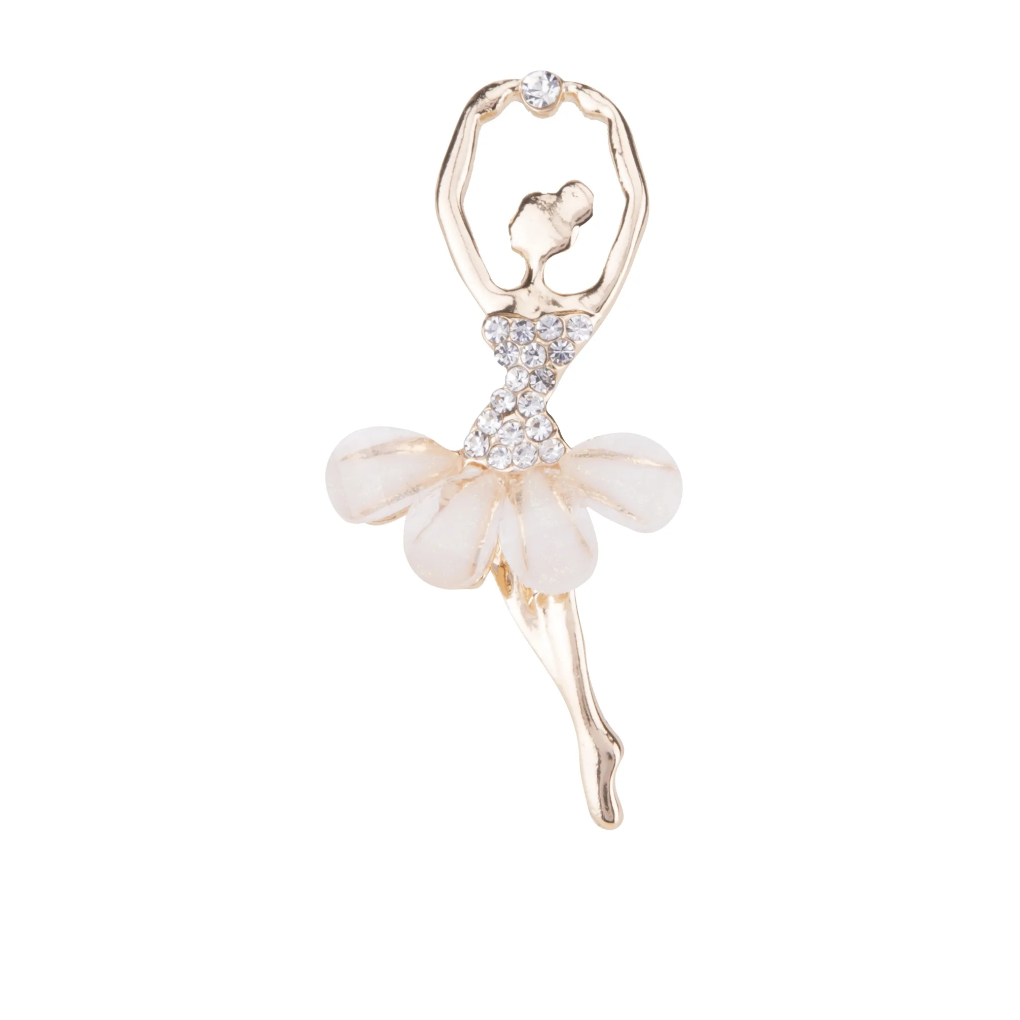 Pink Dancer Brooches Flower Dress Ballet Girl Rhinestone Pins Brooch Metal Opal Jewelry Women's Brooch Collar Decors
Pink Dancer Brooches Flower Dress Ballet Girl Rhinestone Pins Brooch Metal Opal Jewelry Women's Brooch Collar Decors