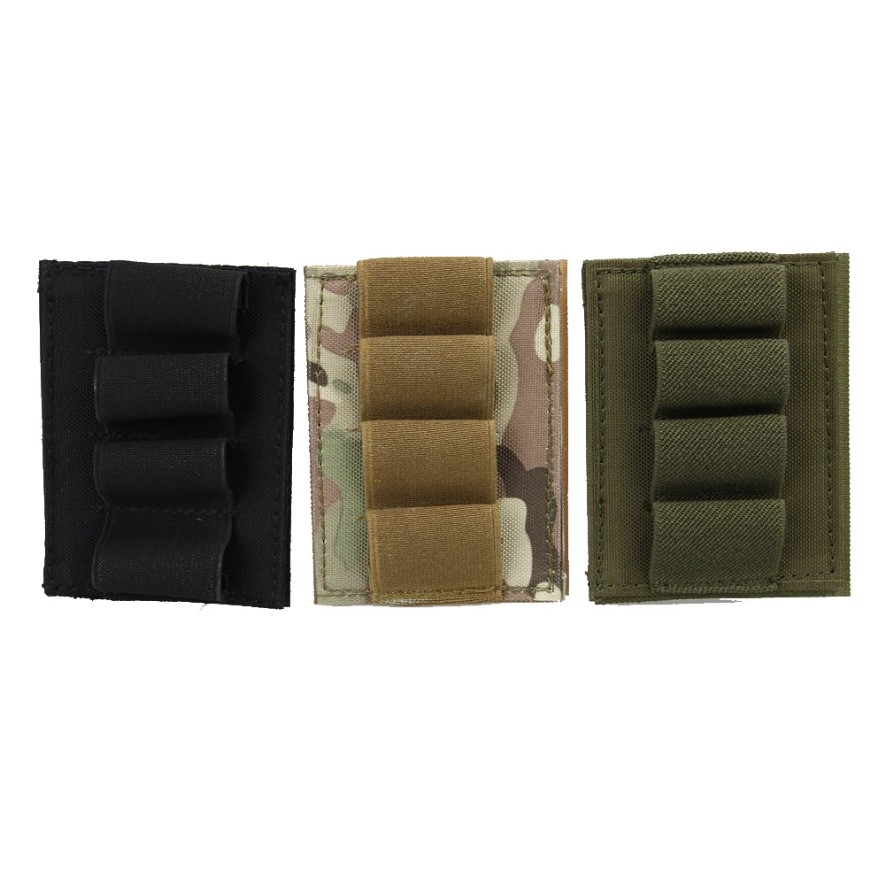 Outdoor Airsoft Hunting Tactical 4 Shotgun Shell Bandolier Ammo Holder Military Shotgun Cartridge Pouch 10*8CM
Outdoor Airsoft Hunting Tactical 4 Shotgun Shell Bandolier Ammo Holder Military Shotgun Cartridge Pouch 10*8CM