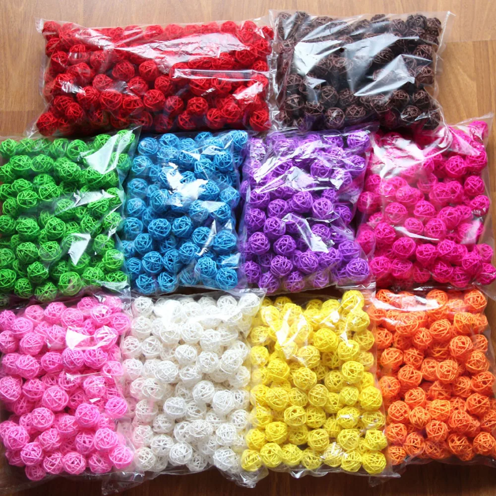 20PCS 3CM Multicolor Rattan Ball Sepak Takraw for Christmas Birthday Party & Home Wedding Party Decoration
20PCS 3CM Multicolor Rattan Ball Sepak Takraw for Christmas Birthday Party & Home Wedding Party Decoration