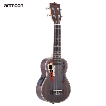ammoon Spruce 21" Acoustic Ukulele 15 Fret 4 Strings Stringed Musical Instrument with Built-in EQ Pickup
ammoon Spruce 21" Acoustic Ukulele 15 Fret 4 Strings Stringed Musical Instrument with Built-in EQ Pickup