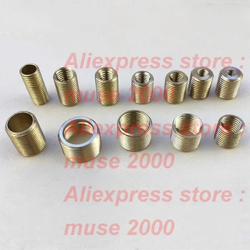 M4 M5 M6 M8 to m10 m12 M14 Brass hollow screw adapter inner outer thread connector screw nut bolt coupler converter adapter
M4 M5 M6 M8 to m10 m12 M14 Brass hollow screw adapter inner outer thread connector screw nut bolt coupler converter adapter