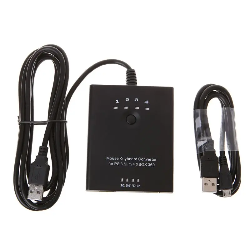 Mouse Keyboard Converter Adapter for PS3 / PS4 / XBox 360 / XBox One / Xbox one S without Delay Compatible with all games
Mouse Keyboard Converter Adapter for PS3 / PS4 / XBox 360 / XBox One / Xbox one S without Delay Compatible with all games