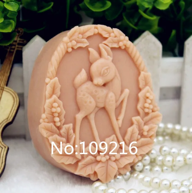 New Product!!1pcs Sika Deer (zx182) Silicone Handmade Soap Mold Crafts DIY Mould
New Product!!1pcs Sika Deer (zx182) Silicone Handmade Soap Mold Crafts DIY Mould