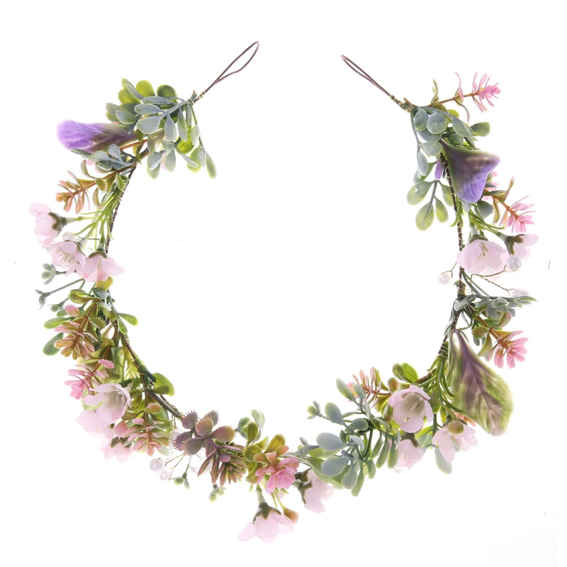 Pastoral Floral Flower Crown Kids Party Hair Accessories Girls Flower Wreath Headband Floral Garlands Women Headdress Ornaments
Pastoral Floral Flower Crown Kids Party Hair Accessories Girls Flower Wreath Headband Floral Garlands Women Headdress Ornaments