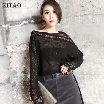 XITAO Tide Patchwork Lace Black Shirt Women Europe Fashion Sexy Off Shoulder Top Blouse Clothes 2019 Autumn Hollow Out WLD2215
XITAO Tide Patchwork Lace Black Shirt Women Europe Fashion Sexy Off Shoulder Top Blouse Clothes 2019 Autumn Hollow Out WLD2215