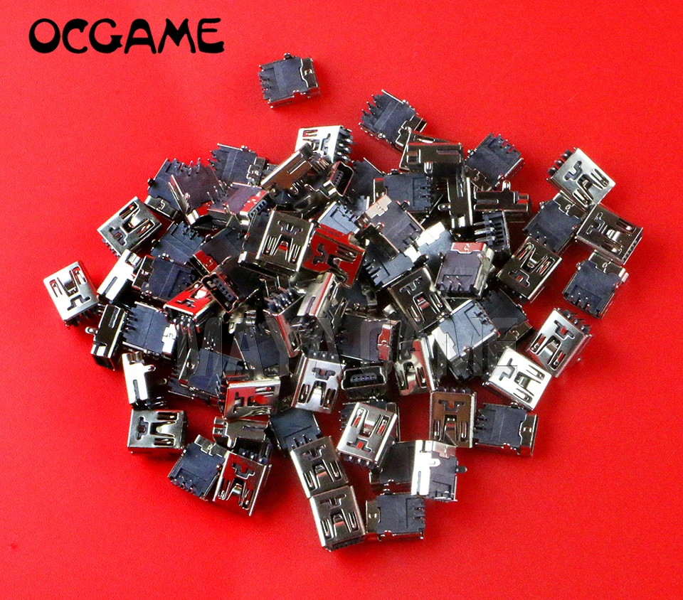 100 шт./лот Новый мини USB разъем/штекер/разъем зарядки порт для PS3 беспроводной
