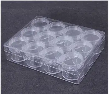 Fashion plastic transparent 12pcs bottles classification box multi-function beaded jewelry Storage Boxes Bins 2set/lot
Fashion plastic transparent 12pcs bottles classification box multi-function beaded jewelry Storage Boxes Bins 2set/lot
