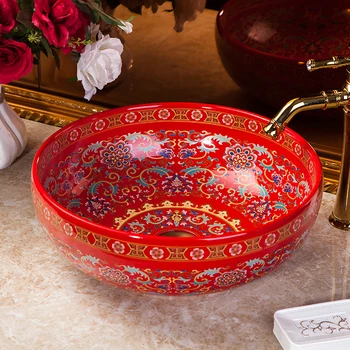 Handmade Europe Vintage Style Lavobo Ceramic Bathroom Countertop Bathroom Sink hand painted porcelain sink
Handmade Europe Vintage Style Lavobo Ceramic Bathroom Countertop Bathroom Sink hand painted porcelain sink