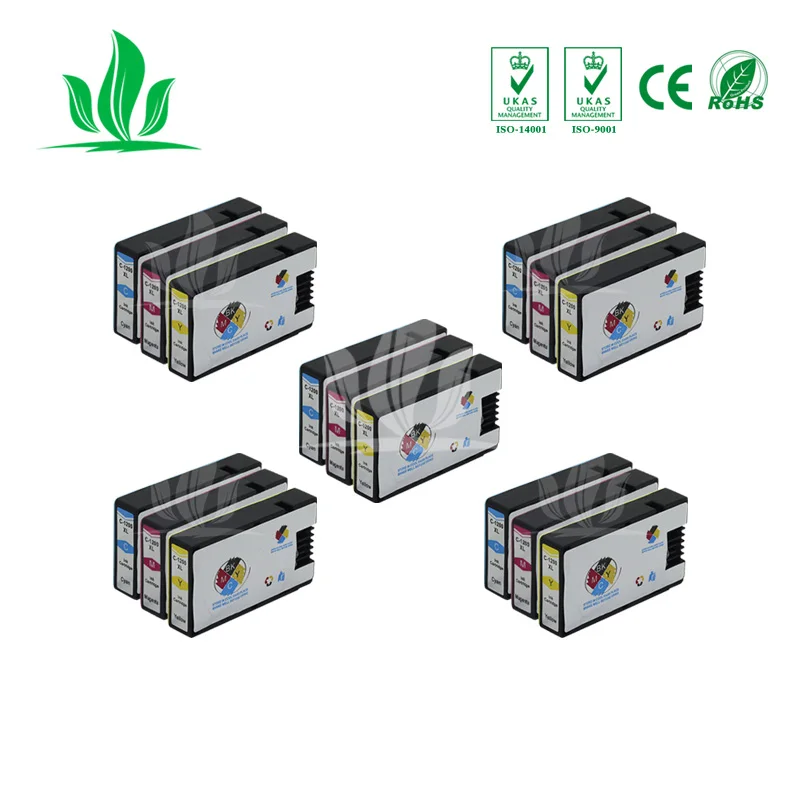 1200XL 15PCS CMY Compatible Ink Cartridges for Canon PGI-1200 PGI1200 pgi-1200 pgi1200 MAXIFY MB2020 MB2320 Printer
1200XL 15PCS CMY Compatible Ink Cartridges for Canon PGI-1200 PGI1200 pgi-1200 pgi1200 MAXIFY MB2020 MB2320 Printer