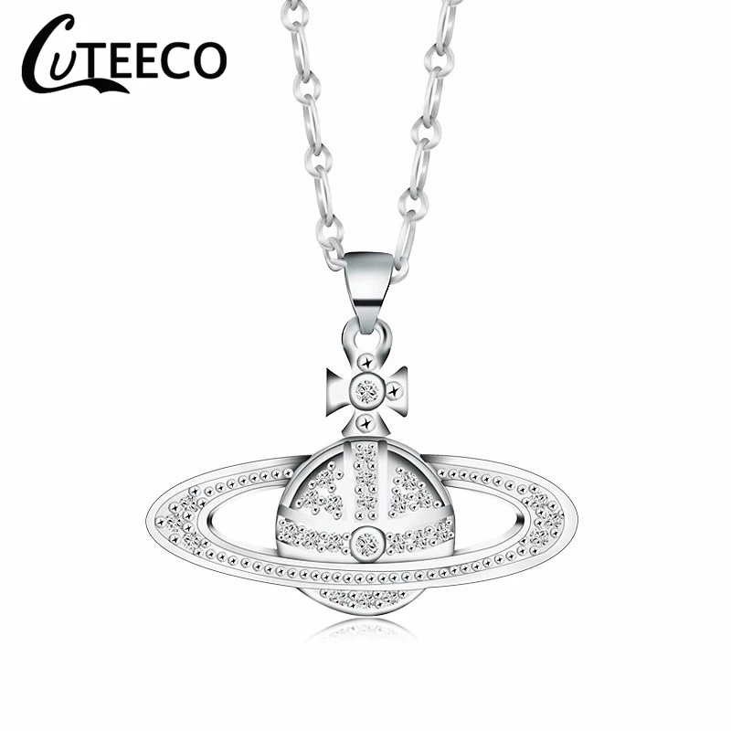 CUTEECO 2019 Hot Galaxy Saturn Planet Pendant Necklaces Women Cool UFO Star Moon Design Long Chain Jewelry Kolye
CUTEECO 2019 Hot Galaxy Saturn Planet Pendant Necklaces Women Cool UFO Star Moon Design Long Chain Jewelry Kolye