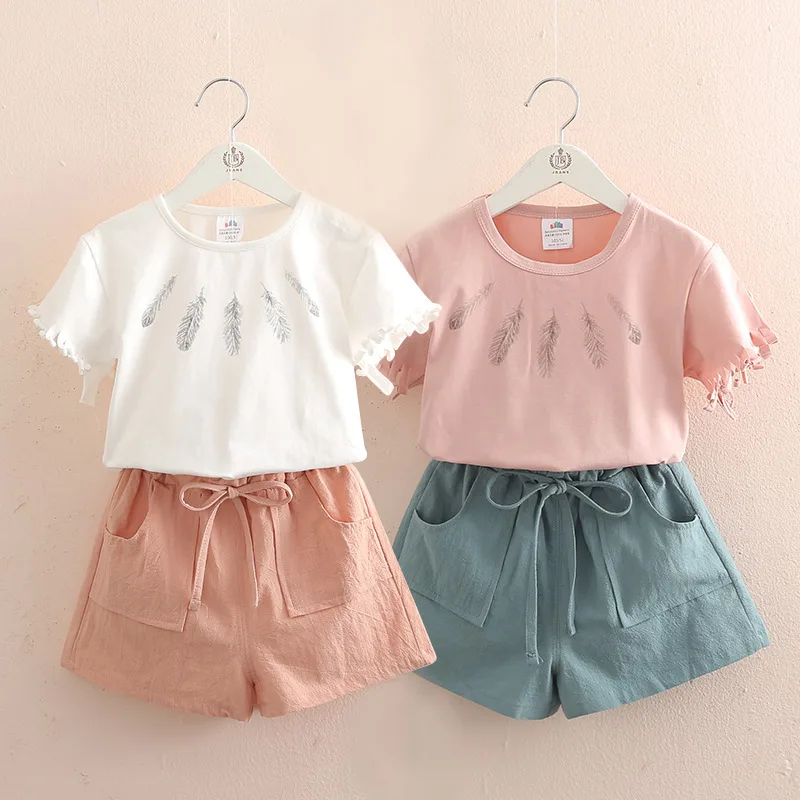 2021 Summer 3 4 6 8 10 Years Old Kids Girl Solid Color Cut Sleeve T Shirt+Shorts Drawstring 2 Piece Tracksuit Girls Clothing Set
2021 Summer 3 4 6 8 10 Years Old Kids Girl Solid Color Cut Sleeve T Shirt+Shorts Drawstring 2 Piece Tracksuit Girls Clothing Set