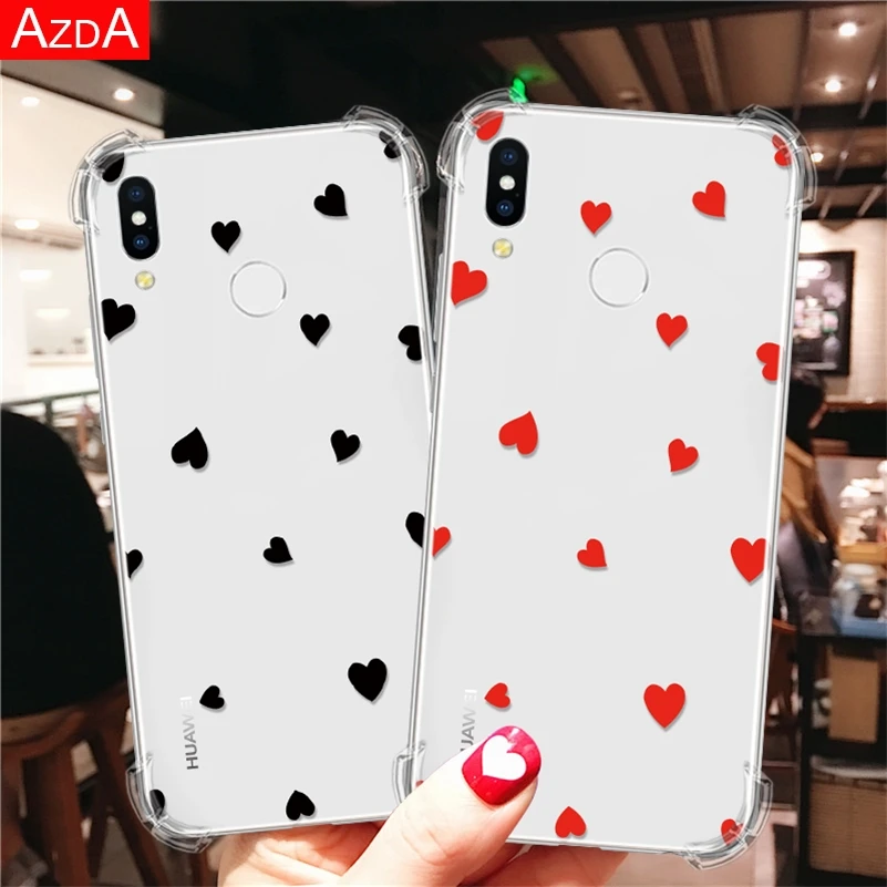 Clear Airbag Heart Case For Huawei P Smart 2019 P20 P9 P10 Plus P30 Mate 9 10 20 Lite Pro Y9 Nova 3 3i 4 Honor 10 8X 9 TPU Capa
Clear Airbag Heart Case For Huawei P Smart 2019 P20 P9 P10 Plus P30 Mate 9 10 20 Lite Pro Y9 Nova 3 3i 4 Honor 10 8X 9 TPU Capa