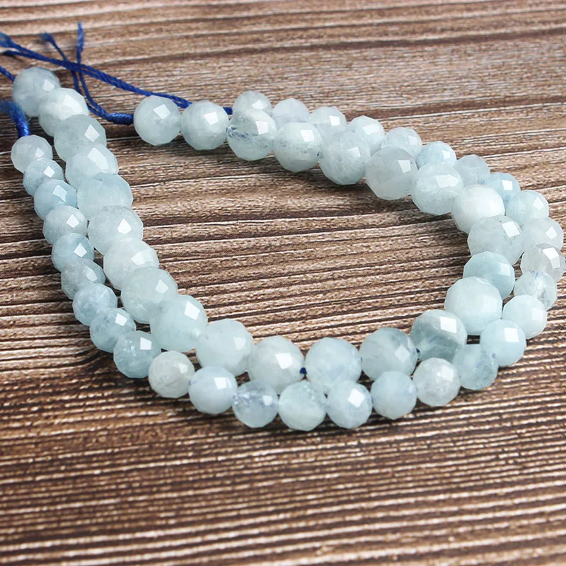 LanLi natural jewelry 6/8/10mm Carved on the aquamarines loose Beads DIY men and women Bracelet Necklace anklet Accessories
LanLi natural jewelry 6/8/10mm Carved on the aquamarines loose Beads DIY men and women Bracelet Necklace anklet Accessories