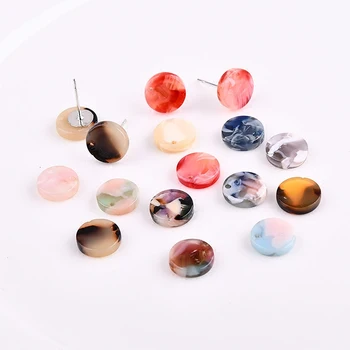 Wholesale 70pcs/Lot 10mm Round Charms Colorful Acrylic acetic acid Pendant Fit Fashion Earring Stud Material Decoration
Wholesale 70pcs/Lot 10mm Round Charms Colorful Acrylic acetic acid Pendant Fit Fashion Earring Stud Material Decoration