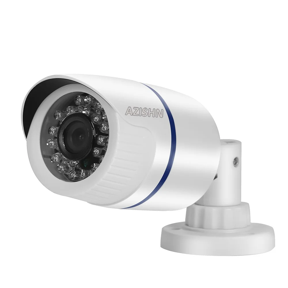 AZISHN H.264 HD 1080P 2.0MP Security CCTV Camera Outdoor IP66 Waterproof Bullet IP Camera with 6mm 1080P Lens IR Cut ONVIF 2.0 
AZISHN H.264 HD 1080P 2.0MP Security CCTV Camera Outdoor IP66 Waterproof Bullet IP Camera with 6mm 1080P Lens IR Cut ONVIF 2.0
