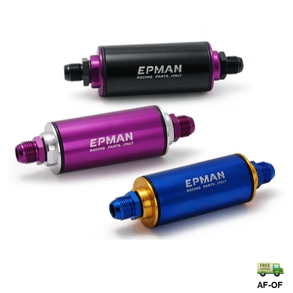 Racing Ready Inline Fuel Filter AN6 / AN8 / AN10 / OD=8.6 with 100 Micron Element AF-OF-FS
Racing Ready Inline Fuel Filter AN6 / AN8 / AN10 / OD=8.6 with 100 Micron Element AF-OF-FS