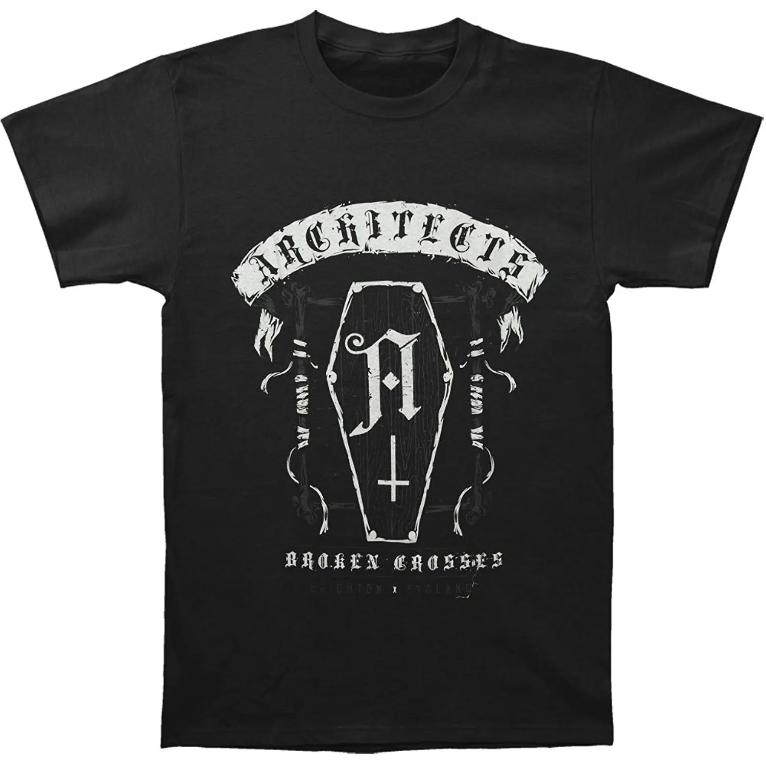 Architects Men's Coffin T-shirt Black Men Brand Clothihng Top Quality Fashion Mens T Shirt 100%Cotton Men'S Black Cotton
Architects Men's Coffin T-shirt Black Men Brand Clothihng Top Quality Fashion Mens T Shirt 100%Cotton Men'S Black Cotton