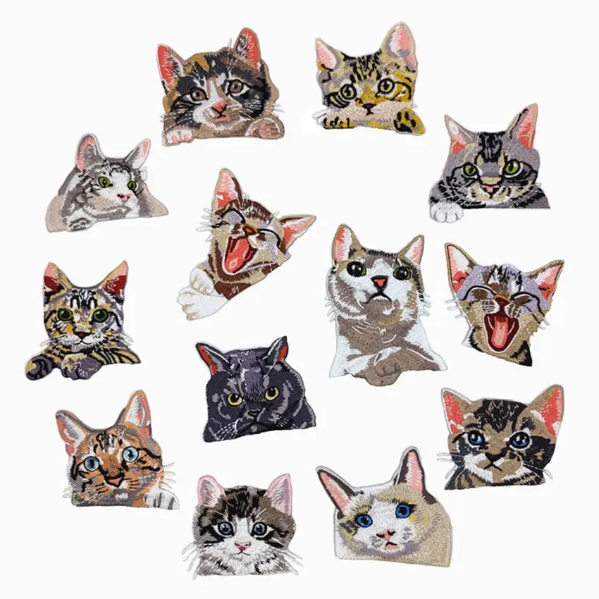 1Pcs Anime Cat Patch Embroidery Badge Applique Pocket Patch Cute Cheap Embroidered Iron On Cartoon Patches For Clothes Sticker
1Pcs Anime Cat Patch Embroidery Badge Applique Pocket Patch Cute Cheap Embroidered Iron On Cartoon Patches For Clothes Sticker
