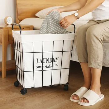 A1 Nordic retro wrought iron dirty clothes storage basket hamper household bathroom laundry basket wx11011538
A1 Nordic retro wrought iron dirty clothes storage basket hamper household bathroom laundry basket wx11011538