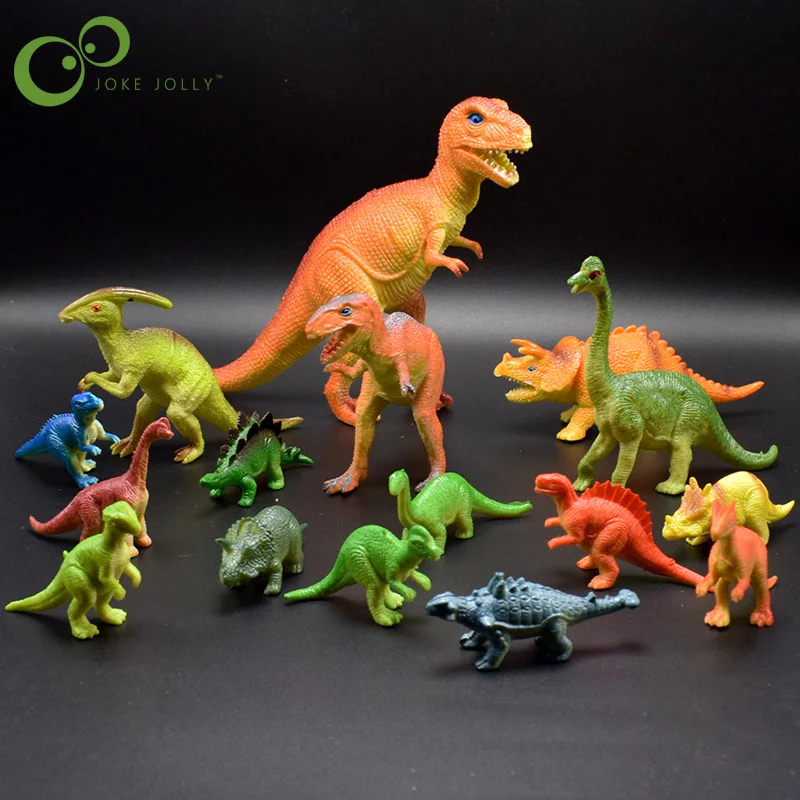 17pc/sets Dinosaur Toy Set Plastic Toys Dinosaur Model Action and Figures Best Bitrhday Toy Gift for Boys GYH
17pc/sets Dinosaur Toy Set Plastic Toys Dinosaur Model Action and Figures Best Bitrhday Toy Gift for Boys GYH