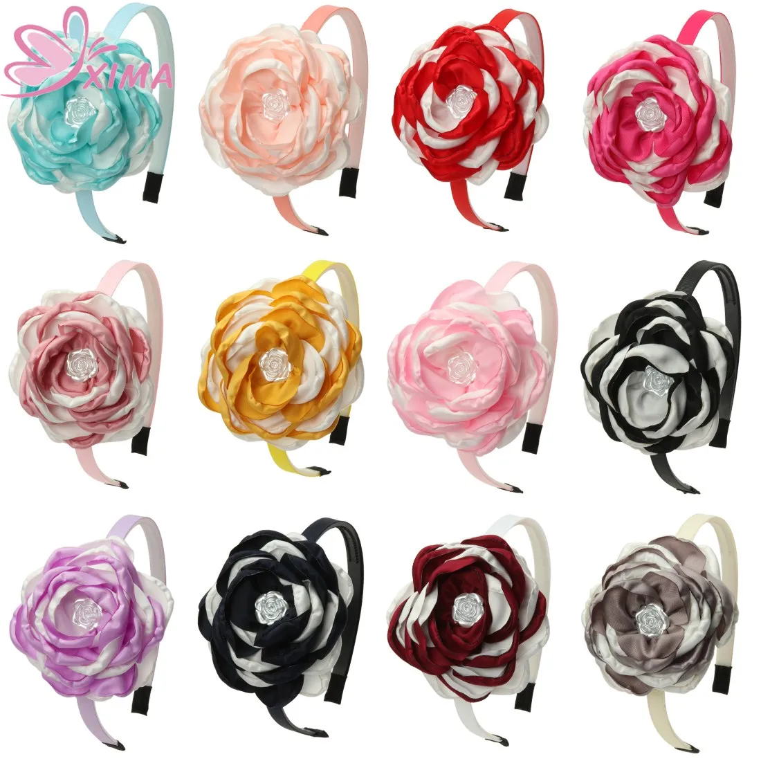 XIMA 12pcs/lot 3.5inch Flower Crown Headband Teeth Hair Hoop Wedding Festival Parties Floral Hairband Women Hair Accessories
XIMA 12pcs/lot 3.5inch Flower Crown Headband Teeth Hair Hoop Wedding Festival Parties Floral Hairband Women Hair Accessories