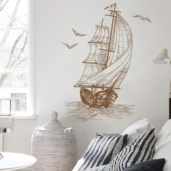 New Wall Sticker Sketch Boat Stickers On The Wall Wall Poster For Kids Rooms Room Decoration Home Decor Living Room Poster Art
New Wall Sticker Sketch Boat Stickers On The Wall Wall Poster For Kids Rooms Room Decoration Home Decor Living Room Poster Art