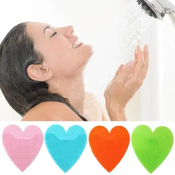 Manual Silicone Lovely Cleansing Brush Cleans Face Sensitive Skin Brush Silicone Heart-shaped Soft Skin Wash Cleansing Brush New
Manual Silicone Lovely Cleansing Brush Cleans Face Sensitive Skin Brush Silicone Heart-shaped Soft Skin Wash Cleansing Brush New