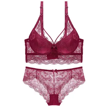 High Quality Sexy Women Lingerie Set Lace Embroidery Padded Bra And Panty Push Up Seamless Underwear Nylon Breathable Ladies bra
High Quality Sexy Women Lingerie Set Lace Embroidery Padded Bra And Panty Push Up Seamless Underwear Nylon Breathable Ladies bra