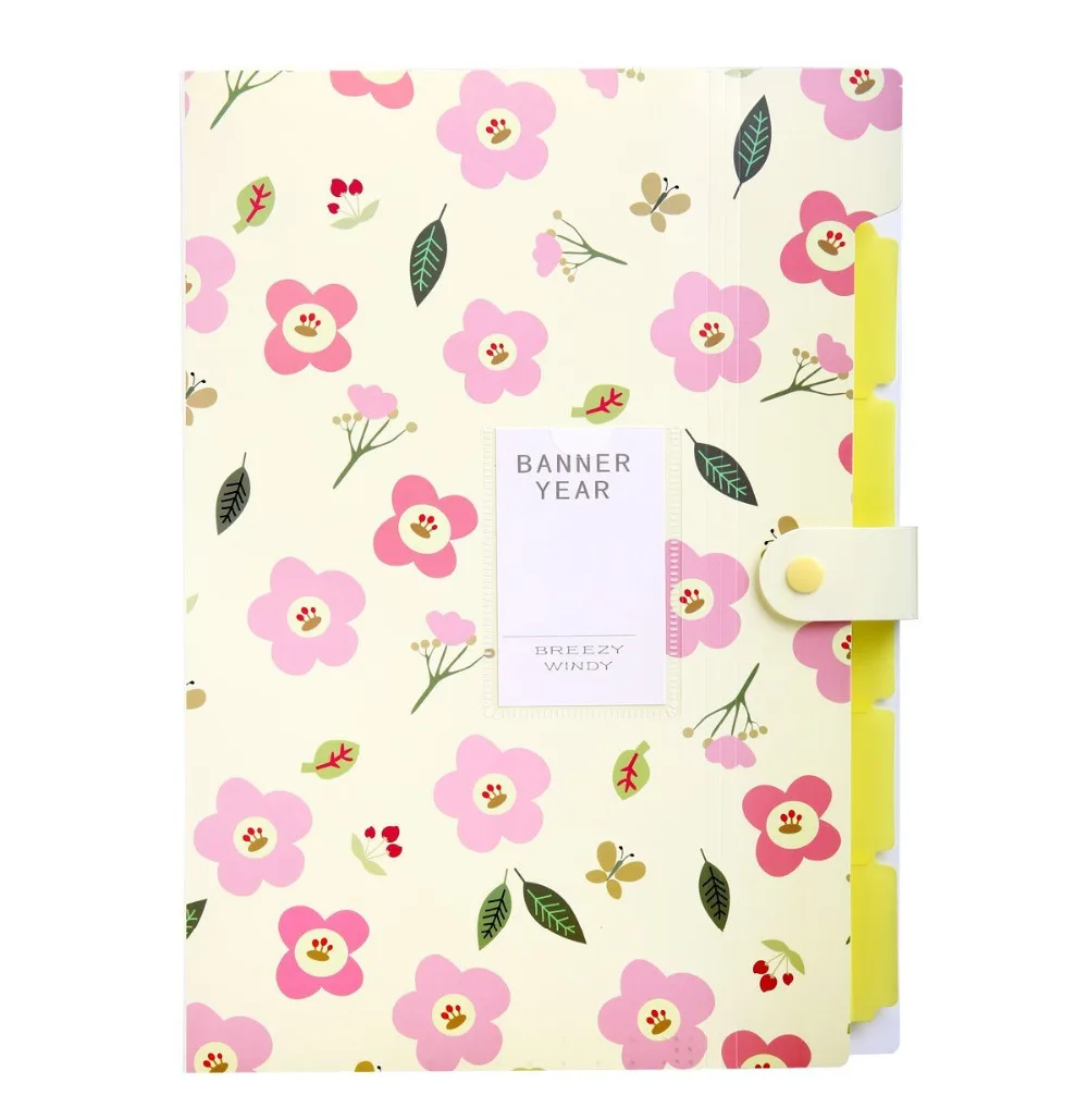XRHYY Floral Printed Accordion Document File Folder Expanding Letter Organizer (Yellow)
XRHYY Floral Printed Accordion Document File Folder Expanding Letter Organizer (Yellow)