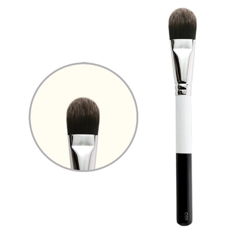 C09 Professional Make Up Brush Foundation Brush Manually Bundled Synthetic Fiber Makeup Brushes
C09 Professional Make Up Brush Foundation Brush Manually Bundled Synthetic Fiber Makeup Brushes